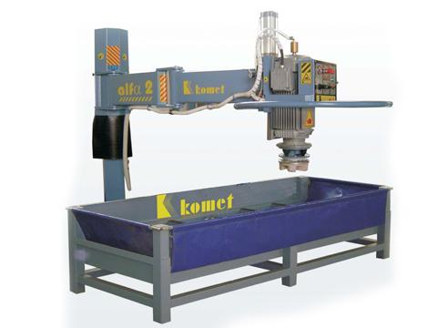 Machines for processing granite and marble